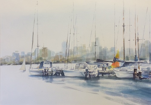 thumbnail_474 Berth Day 28-01-2019 Watercolour 77x97