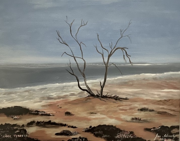 Image of a painting in the Group's 21st Birthday Exhibition