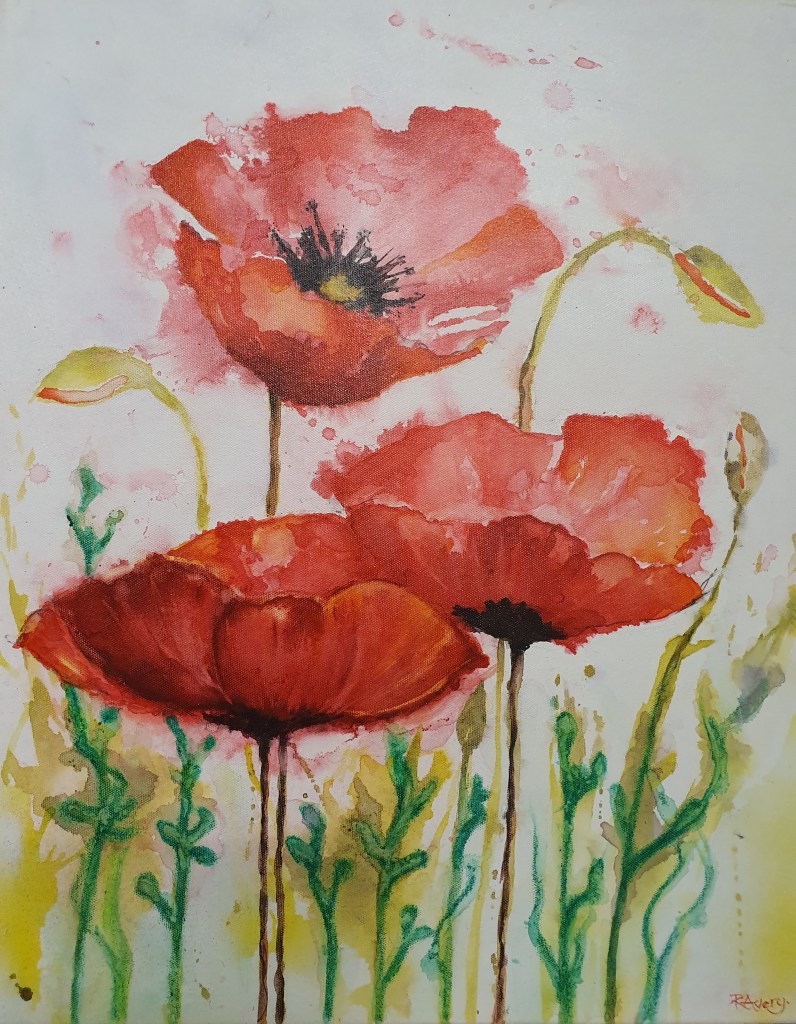 Image of a painting in the Group's 21st Birthday Exhibition