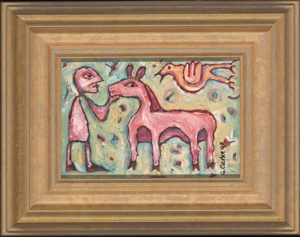 Image of a painting in the Group's 21st Birthday Exhibition