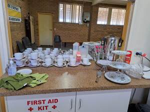 Image of food at President's morning tea 