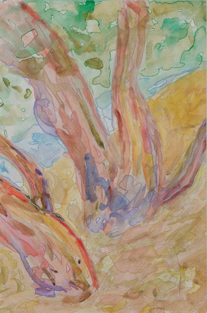 Image of a painting in the Group's 21st Birthday Exhibition