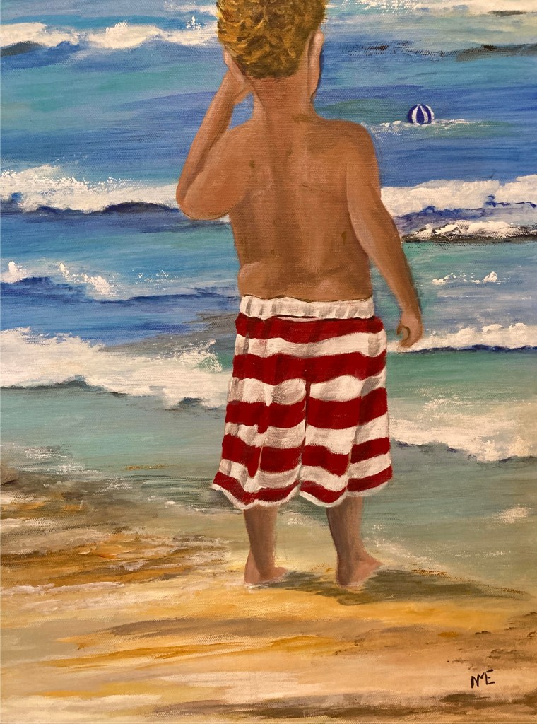 Image of a painting in the Group's 21st Birthday Exhibition